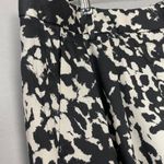 Banana Republic NWT Factory Pants Relaxed Trouser Black Off-White Abstract Sz 14 Photo 10