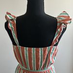 LC Lauren Conrad Lauren Conrad Faux Striped Wrap Mini Dress Ruffle Sleeves Size XS Photo 5
