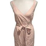 Everlane The Japanese GoWeave Mini Wrap Dress Pink Size 0 Photo 0