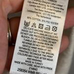 Ted Baker  Shirt Women's Size 1 US 4 Small Bellaz Foil Flower Print Tshirt Beige Photo 3