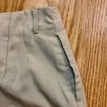 Hunter  Vintage Tan Khaki High Rise Pleated Shorts Womens 6 Photo 10