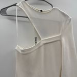 Gauge81 Tinino Ivory One Long‎ Sleeve Knit Mini Dress Sz S NEW White Photo 3