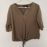 Blue Rain Francesca Green Blouse Photo 0