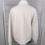 C&C California  Sherpa Fleece 1/2 Zip Pullover Ivory-Medium Photo 2