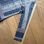 Paisley Boho Tunic Sweater SZ XXL Light Weight Style&Co Long Sleeve Crew Neck Brown Photo 5