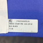 Stuart Weitzman Faux Pearl Studded Calf Leather Black Ankle Boots Zip 7.5B *READ Photo 14