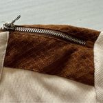 Ralph Lauren Lauren  long sleeve ribbed shirt petite large zipper shoulder beige Photo 1