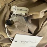 Lovers and Friends Encore Cut Out Neutral Taupe Maxi Party Dress Size Medium Photo 4