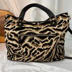 Antonio Melani Tote Laptop Tablet Travel Bag Purse Animal Print Photo 2