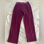 Mountain Lake Burgundy Tracksuit with Embroidered Flower Photo 5