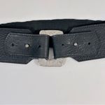 Leatherock Black and Silver Belt Photo 1