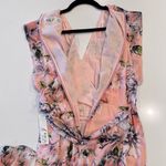 Eliza J  Blush Floral Print Surplice‎ Dress Size 10 Photo 10