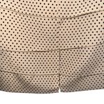 White House | Black Market Light Tan With Black Polka Dot Tiered Skirt NWOT Size 2 Photo 3