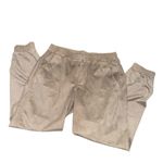 ZARA Tan Joggers Relaxed Fit Elastic Waist Photo 4