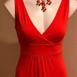 Kenar  Orange Summer Maxi Dress Size S Photo 2