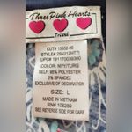 Three Pink Hearts Halter Top Sleeveless Dress Summer Women’s Short Dress Large Photo 5