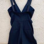 Dion Lee Tux black crepe playsuit romper jumpsuit size US 6 small Photo 9