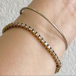 Vintage Mother of Pearl Inlay Bangle Photo 2