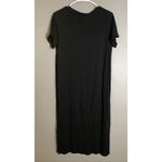 Jessica Simpson Black Short Sleeve T-shirt MIDI Dress Size Large Photo 3