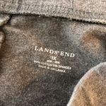 Lands' End Women's Starfish Mid Rise Knit Leggings Cotton Stretch Gray 1X Photo 2