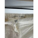 Hirsch Timber Pleated Women's White Chino Pants Size‎ Large Photo 6