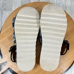 Koolaburra by Ugg Fuzz’d Out Faux Fur Sandals Black Grey 9 Cheetah Slingback Gray Photo 7