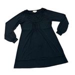 Michael Kors black baby doll womens dress Large Black Photo 0