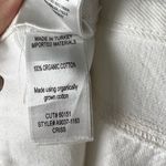 AGOLDE  Criss Cross High Rise Straight Leg Organic Cotton White Jeans 32 Photo 7