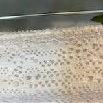 White Crochet Lace Bikini Swimsuit Bottom Womens Medium Mossimo Size undefined Photo 3