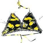 Miss Avenue Black with Lemons Short Set NEW size Large Photo 1