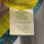 Lilly Pulitzer Blue & Yellow Illusion Romper Womens Size 4 C46 Photo 8