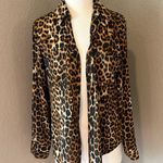 EXPRESS Animal Print Portofino Button-Down Shirt Photo 0