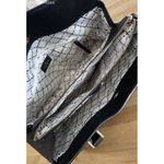 Kate Spade New York Black Crossgrain Leather Double Handles Satchel Shoulder Bag Photo 9