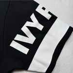 Ivy Park  Black‎ Hoodie with White Sleeve Accents size M Photo 3