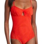 We Are HAH Women's Bodysuit Size S Blood Orange One Piece Photo 0