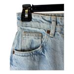 ZARA  Jeans Women 0 Blue Light Wash Denim‎ Ripped Distressed Wide Leg NWT Photo 6