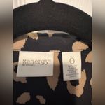 Chico's  Black and Tan Animal Print Jacket Photo 2