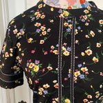 Black Floral Midi Size 4 Photo 1