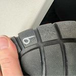 Merry Scott Black Lugg Sole Combat Lace Up Boots Fabric Womens 9 Photo 10