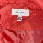 JM Collection  windbreaker size small jacket Coral/Peach Rain Water Resistant Photo 10