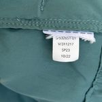 Athleta  Advantage Poplin Top Teal Breathable Rain Jacket Medium Commute Travel Photo 4