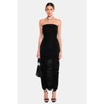 NWT OW Collection‎ SANDY Chiffon Maxi Dress in Black Caviar Sz Medium $270 Photo 6