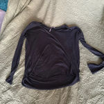 Free People long sleeve off the shoulder sooo cute suze small oversized Photo 0