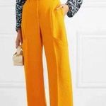 Solace London Blue Latia Animal Print High Neck Plisse Top US 4 Photo 0