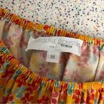 Caroline Constas Calla Mini Dress Floral Off The Shoulder Women’s M Orange Size M Photo 5