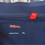 Wilson Wrap It Up Tennis Skirt Navy Blue Pleated Women's Skort Size XL Photo 10