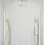 Spiritual Gangster NWT WHITE RIBBED LOVE IS THE ANSWER BODYCON LONG SLEEVES XL Photo 2
