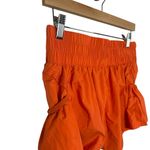 Free People Movement Get Your Flirt On Shorts in Orange Size S Photo 3