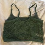 Floral Lace Bustier Green Photo 1
