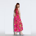 ZARA CUT OUT PRINTED JUMPSUIT Photo 3